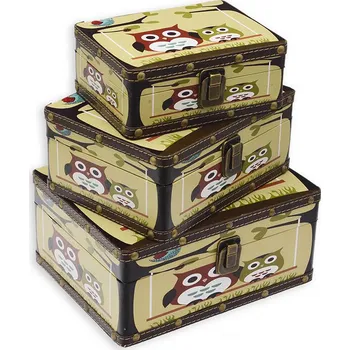 Šperkovnice Šperkovnice JKBox 3ks SOVA SP940-A19