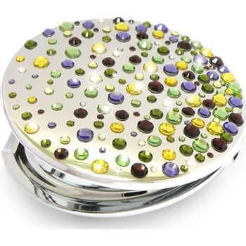 Kosmetické zrcátko GM Collection Zrcátko s kameny Swarovski CORALS IV 712407