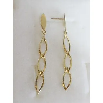 Náušnice Zlaté náušnice 0005 + DÁREK ZDARMA