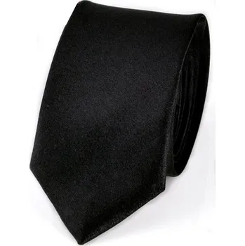 Kravata Amparo Miranda® Černá kravata jednobarevná