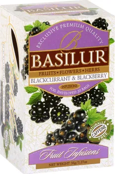 Čaj Basilur Fruit Blackcurrant & Blackberry 36 g