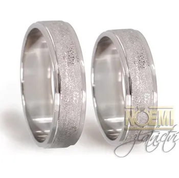 Prsten Snubní prsteny z bílého zlata 0100+ DÁREK ZDARMA