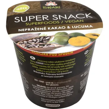 Iswari BIO SuperSnack raw kakao-lucuma 60 g