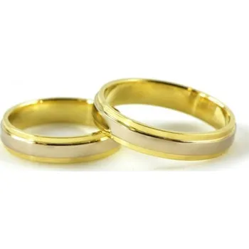 Prsten Snubní prsteny zlaté 0078 + DÁREK ZDARMA