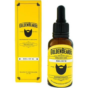 Péče o vousy Golden Beards Bio olej na vousy Big Sur Organic 30ml