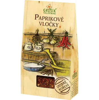Koření Grešík Paprikové vločky 40 g