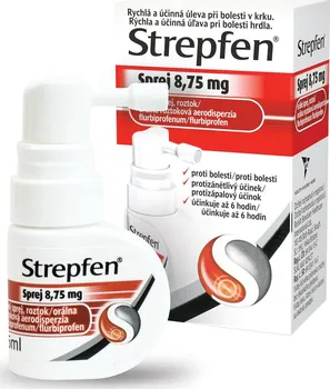 Lék na bolest, zánět a horečku Strepfen Sprej 8,75 mg 15 ml