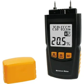 Posuvné měřítko Genborx Digitální měřič vlhkosti dřeva, relativní vlhkosti vzduchu a teploty GM610