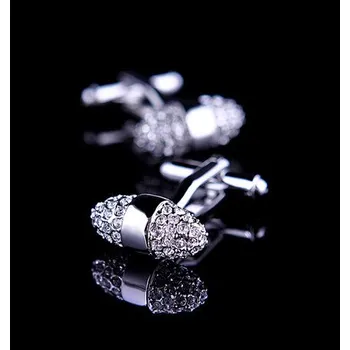 Manžetový knoflíček Amparo Miranda® Manžetové knoflíčky Miranda 02 s čirými kameny