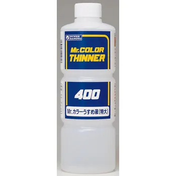 Modelářská barva Mr. Color Thinner – ředidlo (400 ml)