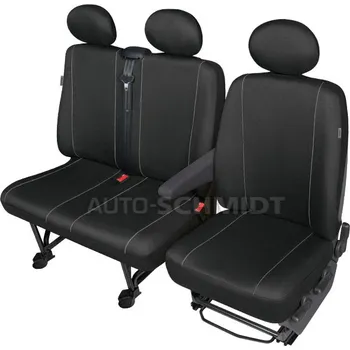 Potah sedadla AUTOPOTAH "SCHMIDT" TOYOTA Hiace SOLID CERNA SADA 7 KS