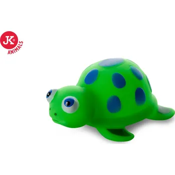 Hračka pro psa JK ANIMALS vinylová pískací hračka Želvička 13 cm