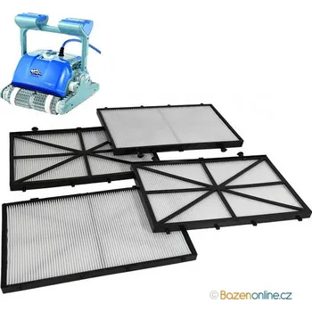 Filtrační cartridge pro vysavače Dolphin M4 (M400) a M5 (M500) - 50 mikronů, 4 ks