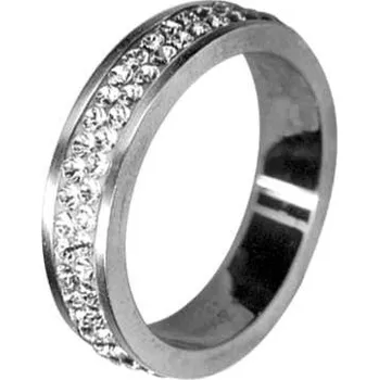 Prsten Tribal Prsten RSSW02 s krystaly Swarovski Elements, Velikost prstenu 48