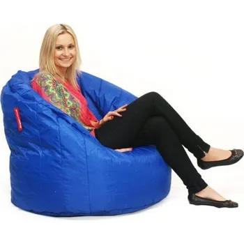 Sedací pytel Beanbag Chair 80 x 80 x 75 cm Dark Blue