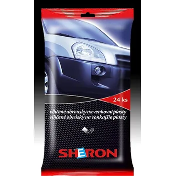 Čistič plastových dílů Sheron ubrousky na venkovní plasty