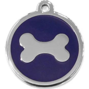 psí známka Psí známka malá - K17 - kost - modrá