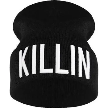 Pokrývka hlavy Blingstar Zimní čepice beanie KILLIN - s nápisem - b1065