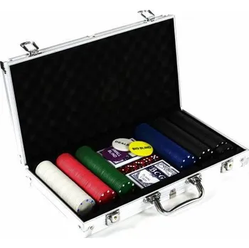 Pokerové sada Garten 498 - 300 ks s příslušenstvím