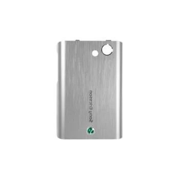 Náhradní kryt pro mobilní telefon originální kryt baterie Sony Ericsson T715 stříbrná 1231-2163