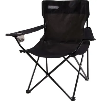 rybářské křeslo Spokey Angler campingová černo šedá