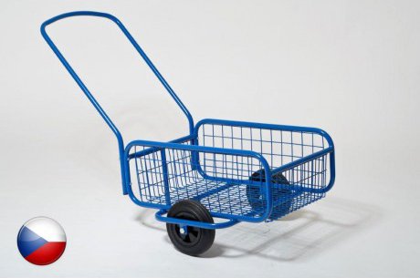 Dvoukolový vozík 80kg, gumová kola