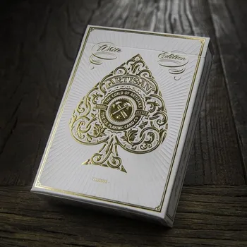 Poker USPCC Artisan Barva: Bílá