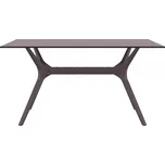 SIESTA EXCLUSIVE; Stůl IBIZA 140 hnědý