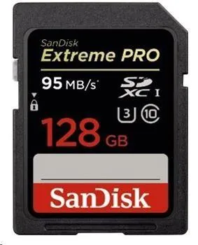 Paměťová karta SanDisk SecureDigital Extreme pro SDXC 128 GB Class 10 UHS-I U3 V30 (SDSDXXG-128G-GN4IN)