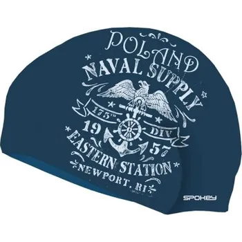 Plavecká čepice Plavecká čepice Spokey Stylo tmavě modrá