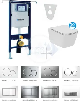 Geberit Duofix 111.355.00.5 NG5 sada pro WC