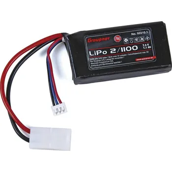 RC náhradní díl Graupner LiPo-Acu Graupner 2/1100 7,4V 92210.1