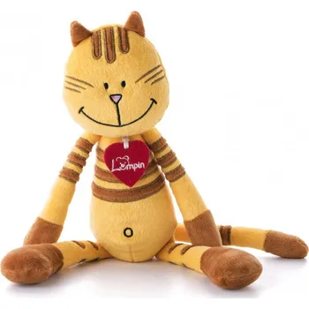 plyšák Lumpin Kočka se srdíčkem 38 cm