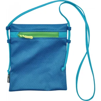 Kosmetická taška tyrkysová softshellová taštička