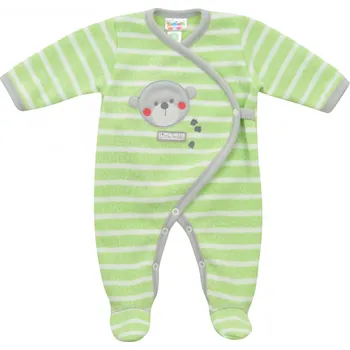 Kojenecká kombinéza svetrovinový overal v zelené