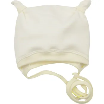 Kojenecká čepice kojenecká čepička s oušky z biobavlny