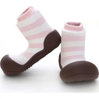 Capáčky první botičky Attipas Natural Herb pink