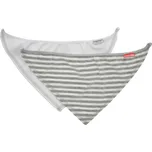 kojenecký sametový šátek na krk v neutrální barvě