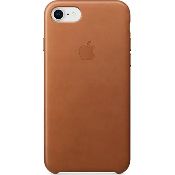 Pouzdro na mobilní telefon Apple Leather Case pro iPhone 8/7 sedlově hnědý