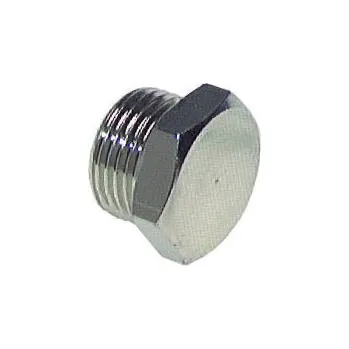 Fitinka Záslepka, vnější válcový závit 3/4", vnější šestihran