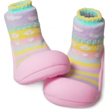 Capáčky první botičky Attipas Attibebe pink