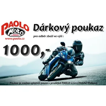 Dárkový potravinový koš DÁRKOVÝ POUKAZ PAOLO 1000,-Kč