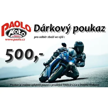 Dárkový potravinový koš DÁRKOVÝ POUKAZ PAOLO 500,-Kč