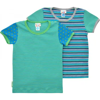 Chlapecké tričko chlapecké tričko s krátkým rukávem tyrkys