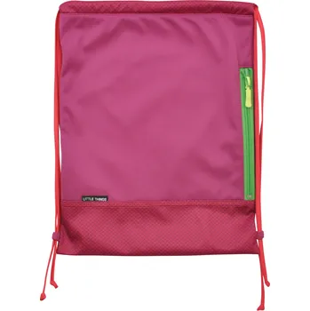 Školní sáček fialový softshellový pytlík