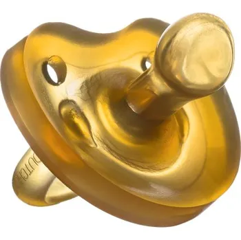 dudlíky EcoViking Dudlík z přírodního kaučuku M 6-12měs