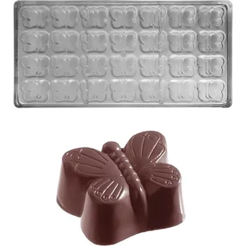 Forma na pečení Forma na pralinky (motýl 9g) 4x7 tvarů/forma