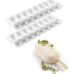 Forma silikonová na nanuky,16 ks Mini Classic+dřívka 16x37 ml/2 formy