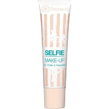 Make-up Dermacol Selfie Primer & Foundation Dvoufázový make-up 25 ml