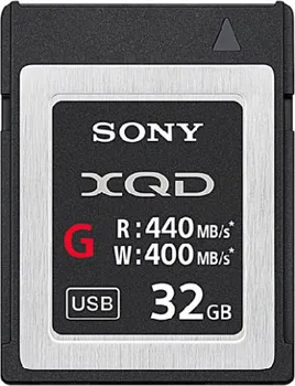 Paměťová karta SONY XQD 32 GB G serie (QDG32E-R)
